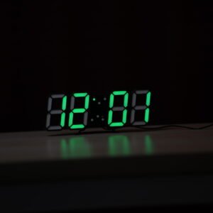 3D LED Digital Clock